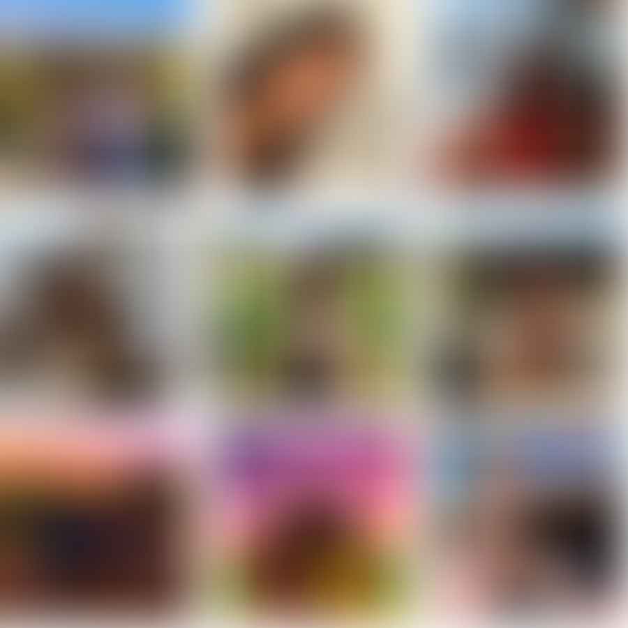 Collage of popular Instagram bloggers