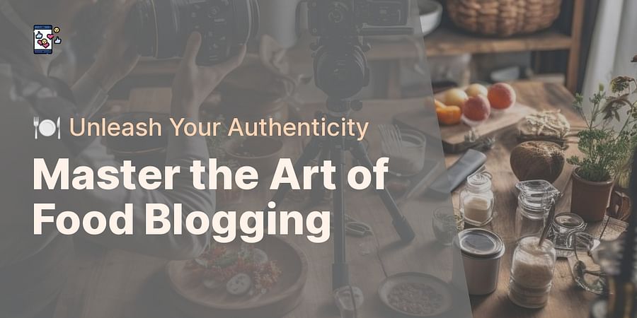 Master the Art of Food Blogging - π½οΈ Unleash Your Authenticity
